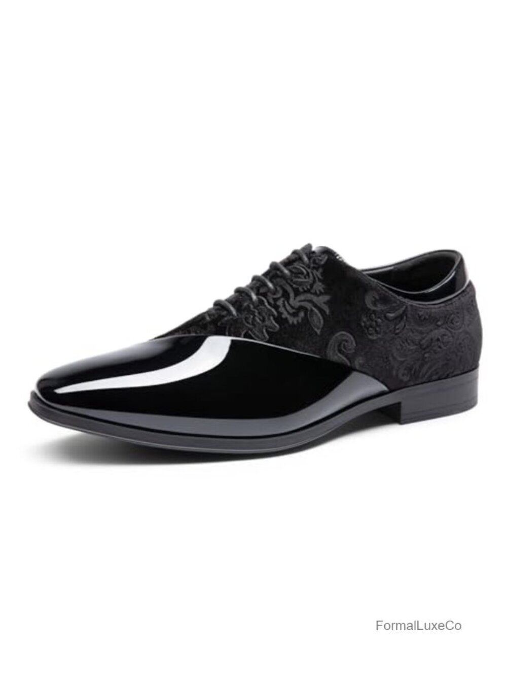 Bruno Marc Men's Dress Tuxedo Patent Formal Oxford